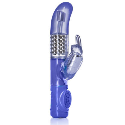 Advanced G Jack Rabbit Vibrator - Purple, Waterproof G-Spot Vibe, California Exotic Novelties