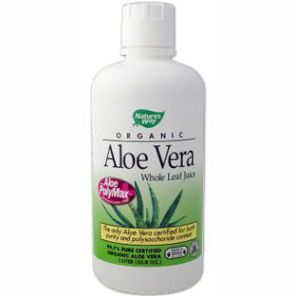 Aloe Vera Whole Leaf Juice Organic 1 liter from Nature's Way