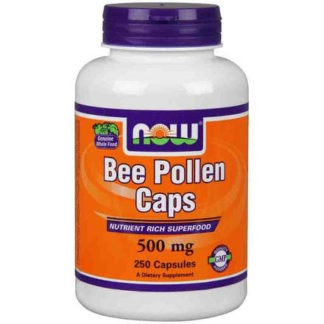 Bee Pollen 500mg 250 Caps, NOW Foods