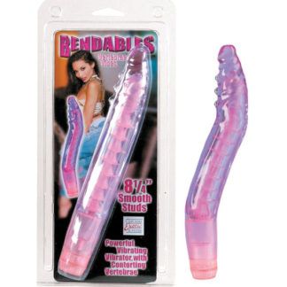 Bendable Vertebrae Vibe 8 Inch Smooth Studs, California Exotic Novelties