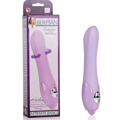 Dr. Laura Berman Harlow Vibrator, 5-Function Silicone Massager, California Exotic Novelties