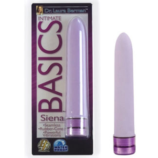 Dr. Laura Berman Intimate Basics Collection Siena Slimline Massager, California Exotic Novelties