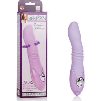 Dr. Laura Berman Stella Vibrator, 5-Function Silicone Massager, California Exotic Novelties