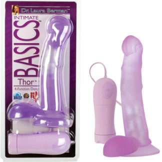 Dr. Laura Berman Intimate Basics Collection Thor 4 Function Dong, California Exotic Novelties