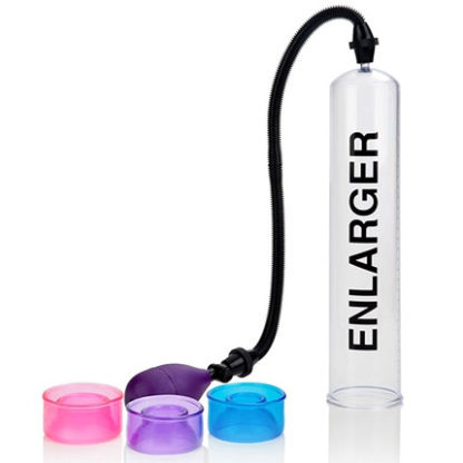 Big Man's Pump 12 Inch, With 3 Interchangeable Sleeves, California Exotic Novelties