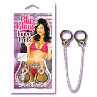 Bling Bling Finger Cuffs, California Exotic Novelties
