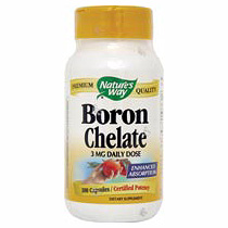 Boron 3 mg 100 tabs from Nature's Way