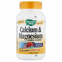 Calcium & Magnesium 250 caps from Nature's Way