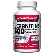 L Carnitine 500 mg 50 caps, Jarrow Formulas