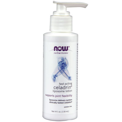 Celadrin Topical Liposome Lotion, Joint Support, 4 oz, NOW Foods