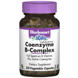 Cellular Active Coenzyme B-Complex, 50 Vegetable Capsules, Bluebonnet Nutrition