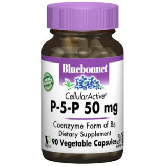 Cellular Active P-5-P 50 mg, Vitamin B6, 90 Vegetable Capsules, Bluebonnet Nutrition