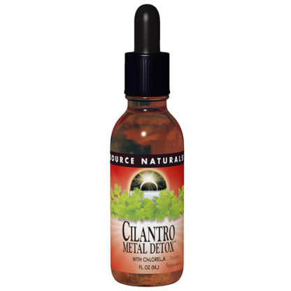 Cilantro Metal Detox Liquid with Chlorella, 2 oz, Source Naturals