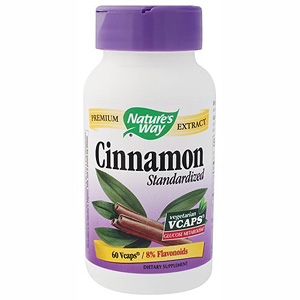 Cinnamon Extract Standardized 60 vegicaps from Nature's Way