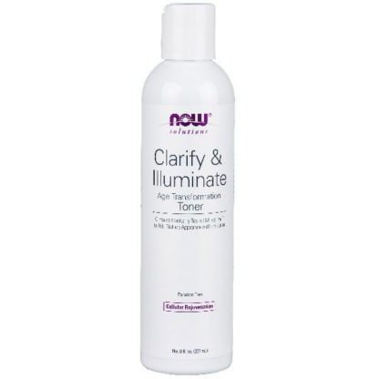 Clarify & Illuminate Toner, 8 oz, NOW Foods