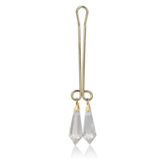 Cleopatra Clitoral Jewelry - Crystal Clear, California Exotic Novelties