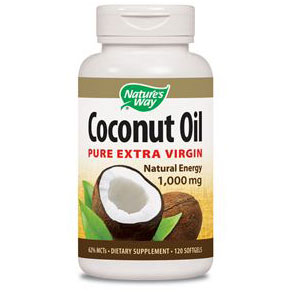 Coconut Oil, 120 Softgels, Nature's Way