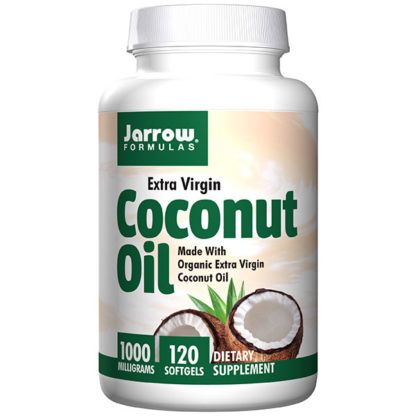Coconut Oil Extra Virgin 1000 mg, 120 Softgels, Jarrow Formulas