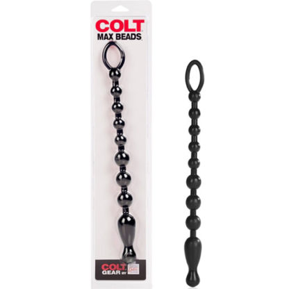 Colt Max Beads, Black, California Exotic Novelties