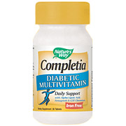 Completia Diabetic Multi, Iron-Free, 30 Tablets, Nature's Way