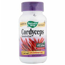 Cordyceps Extract Standardized 60 vegicaps from Nature's Way