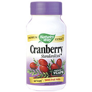 Cranberry Standardized Extract, 60 Vegicaps, Nature's Way