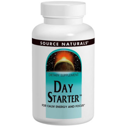 Day Starter, For Calm Energy & Focus, 120 Tablets, Source Naturals