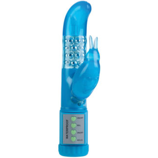 Shanes World Sophomore Bunny Vibrator - Blue, California Exotic Novelties