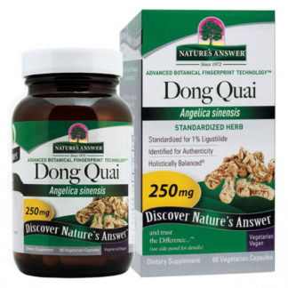 Dong Quai Root Extract Standardized, 60 Vegetarian Capsules, Nature's Answer