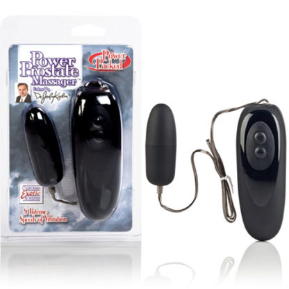 Dr. Joel Kaplan Power Prostate Massager, Black, California Exotic Novelties