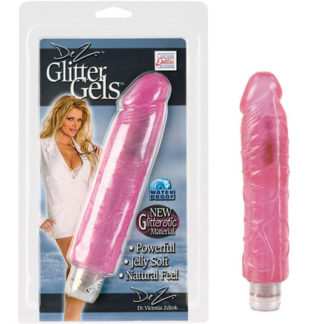 Dr. Z Glitter Gels Vibrating Dong, California Exotic Novelties