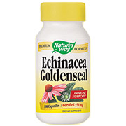 Echinacea Goldenseal Combo 450mg, 100 Capsules, Nature's Way
