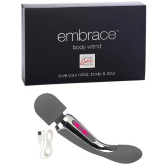 Embrace Body Wand, Grey, California Exotic Novelties