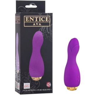 Entice Ava Massager Vibrator, Raspberry, California Exotic Novelties