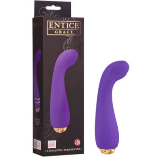 Entice Grace Massager Vibrator, Purple, California Exotic Novelties