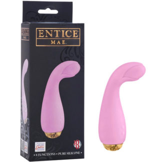 Entice Mae Massager Vibrator, Pink, California Exotic Novelties