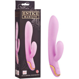 Entice Marilyn Rabbit Vibrator, Pink, California Exotic Novelties