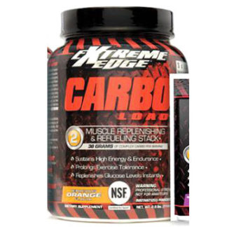 Extreme Edge Carbo Load Formula, Tenacious Orange Flavor, 2.5 lb, Bluebonnet Nutrition