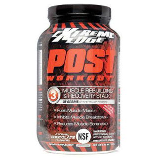 Extreme Edge Post Workout Formula, Atomic Chocolate Flavor, 2.25 lb, Bluebonnet Nutrition