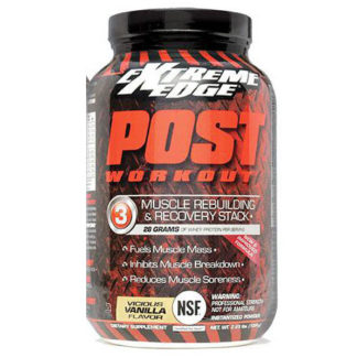 Extreme Edge PostWorkout Formula, Vicious Vanilla Flavor, 1.12 lb, Bluebonnet Nutrition