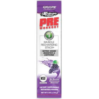 Extreme Edge Pre Workout Formula, Strawberry Kiwi Flavor, 10 g x 20 Packets, Bluebonnet Nutrition