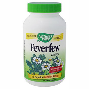 Feverfew Leaves 180 caps from Nature's Way