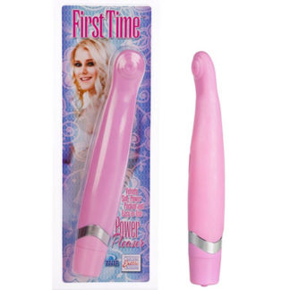 First Time Power Pleaser Massager Vibrator, Pink, California Exotic Novelties