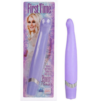 First Time Power Pleaser Massager Vibrator, Purple, California Exotic Novelties