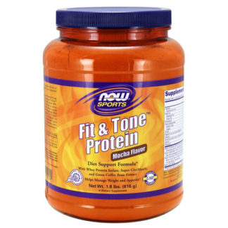 Fit & Tone Protein - Mocha Flavor, 1.8 lb, NOW Foods