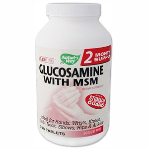 FlexMax Glucosamine with MSM 160 tabs from Nature's Way