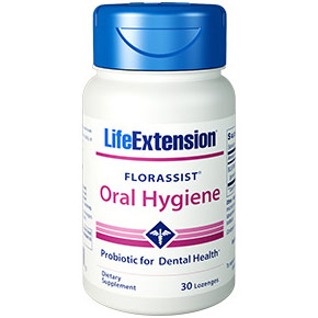 FlorAssist Oral Hygiene, Probiotic Supplement, 30 Lozenges, Life Extension