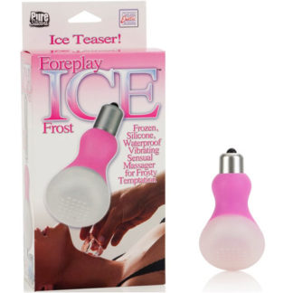 Foreplay Ice Frost Massager Vibrator - Pink, California Exotic Novelties