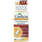 Garlicin Garlic Odor-Free, 60 Tablets, Nature's Way