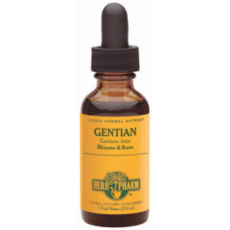 Gentian Extract Liquid, 1 oz, Herb Pharm
